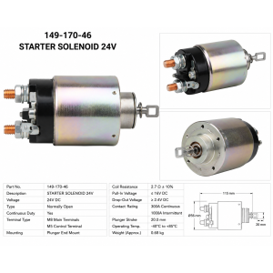 STARTER SOLENOID 24V