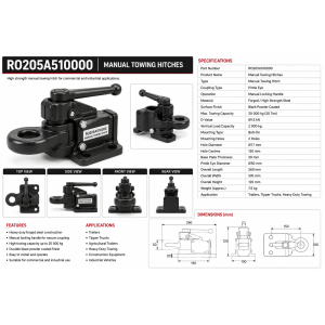 MANUAL TOWING HITCHES