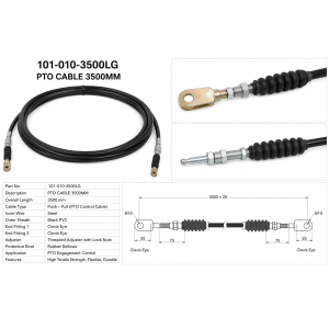 PTO CABLE 3500MM