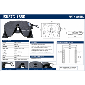 FIFTH WHEEL JSK37C-185D