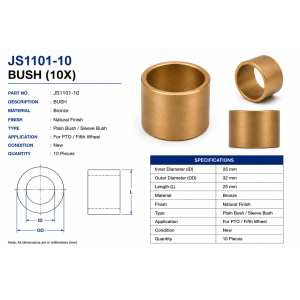 JS1101-10 BUSH (10X)